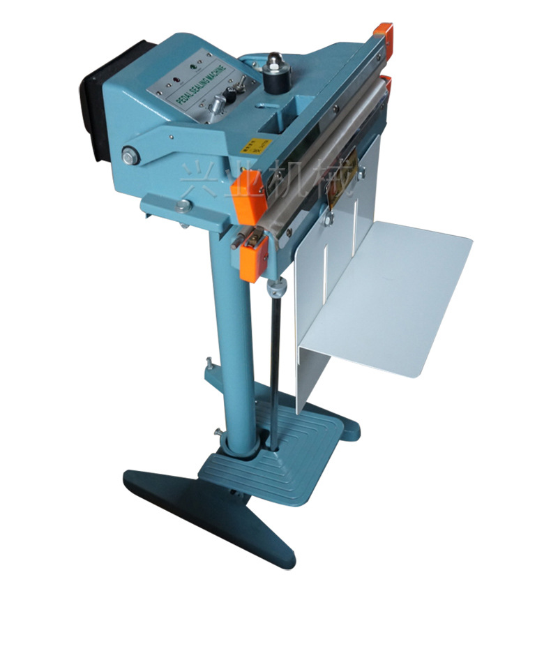 多奇pfs-1000×2铝架脚踏封口机 上下加热 厚塑料铝箔袋封口宽8mm