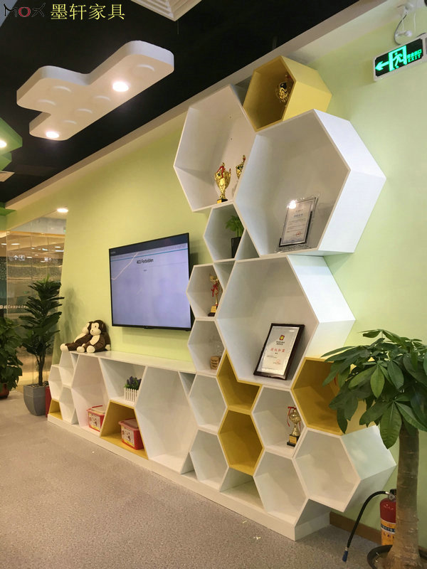 柜子 儿童 组合 道具柜 蜂巢格子柜 多边形格子柜 六边形格子柜