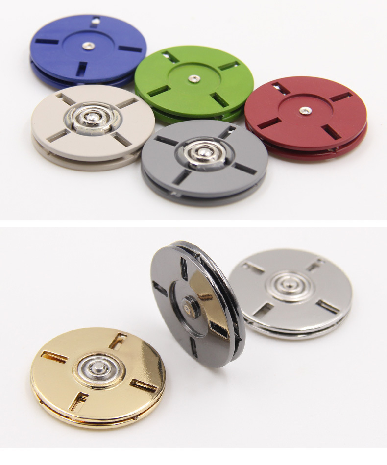 金达 金属纽扣 大衣外套隐形暗扣 毛衣扣子金色按扣摁扣