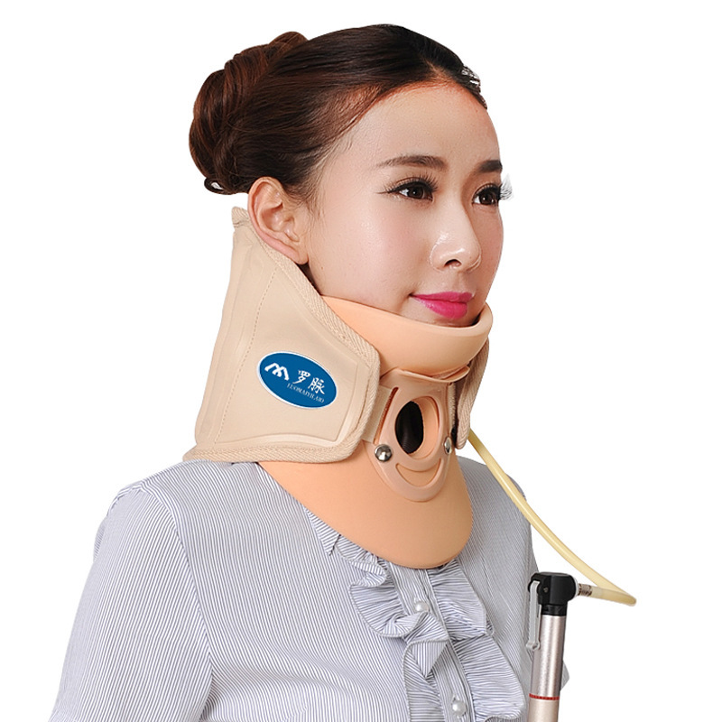 充气颈椎牵引器医家用颈托劲椎器颈椎牵引护颈颈椎治疗仪按摩