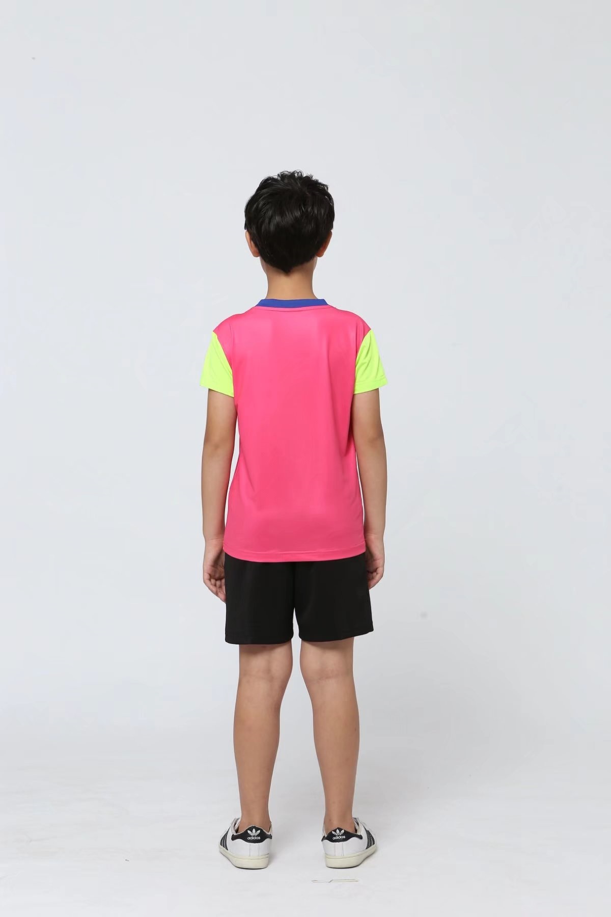 儿童小孩子 运动服速干比赛 网眼透气夏季休闲羽毛球服套装