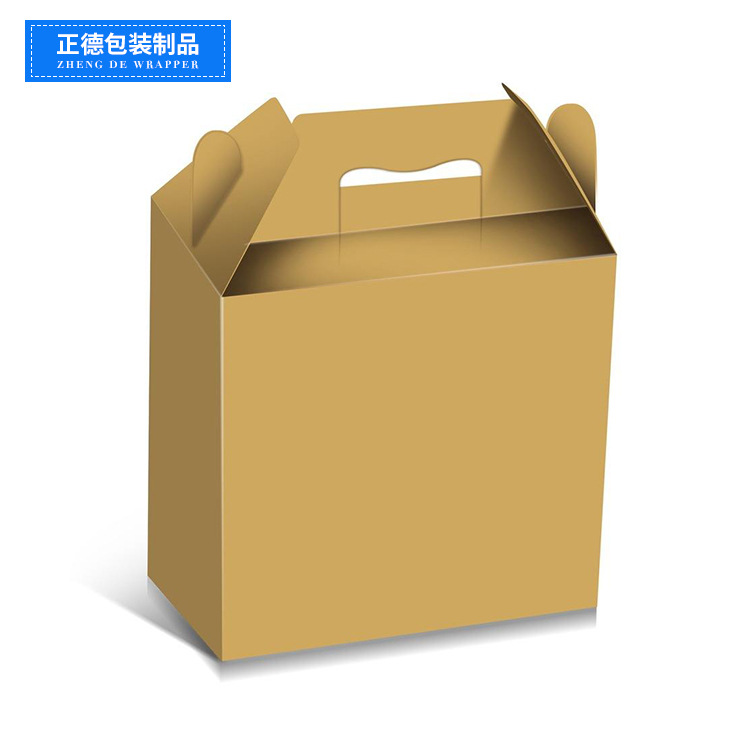 定制水果特产礼品包装盒 手提式电器通用包装纸盒可定制