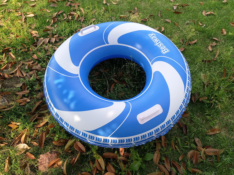 现货供应 透明水母腋下座圈 充气水母游泳圈创意泳圈 工厂定制