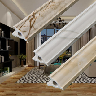 瓷砖收口线仿大理石瓷砖阳角线收边条室内装饰护角石塑修边线yk型