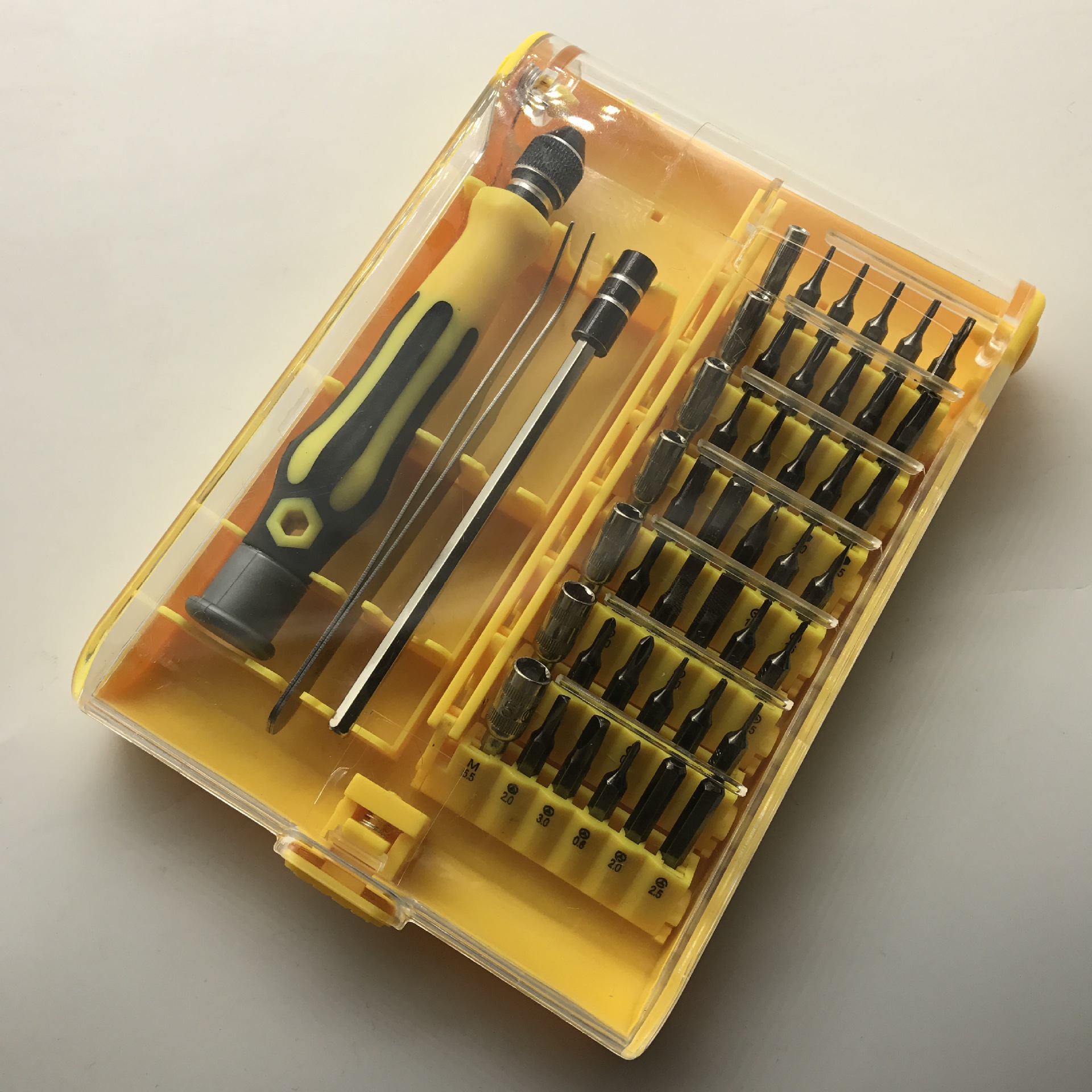 定logo45合一多功能组合手动螺丝刀套装 多用手机维修工具电脑笔