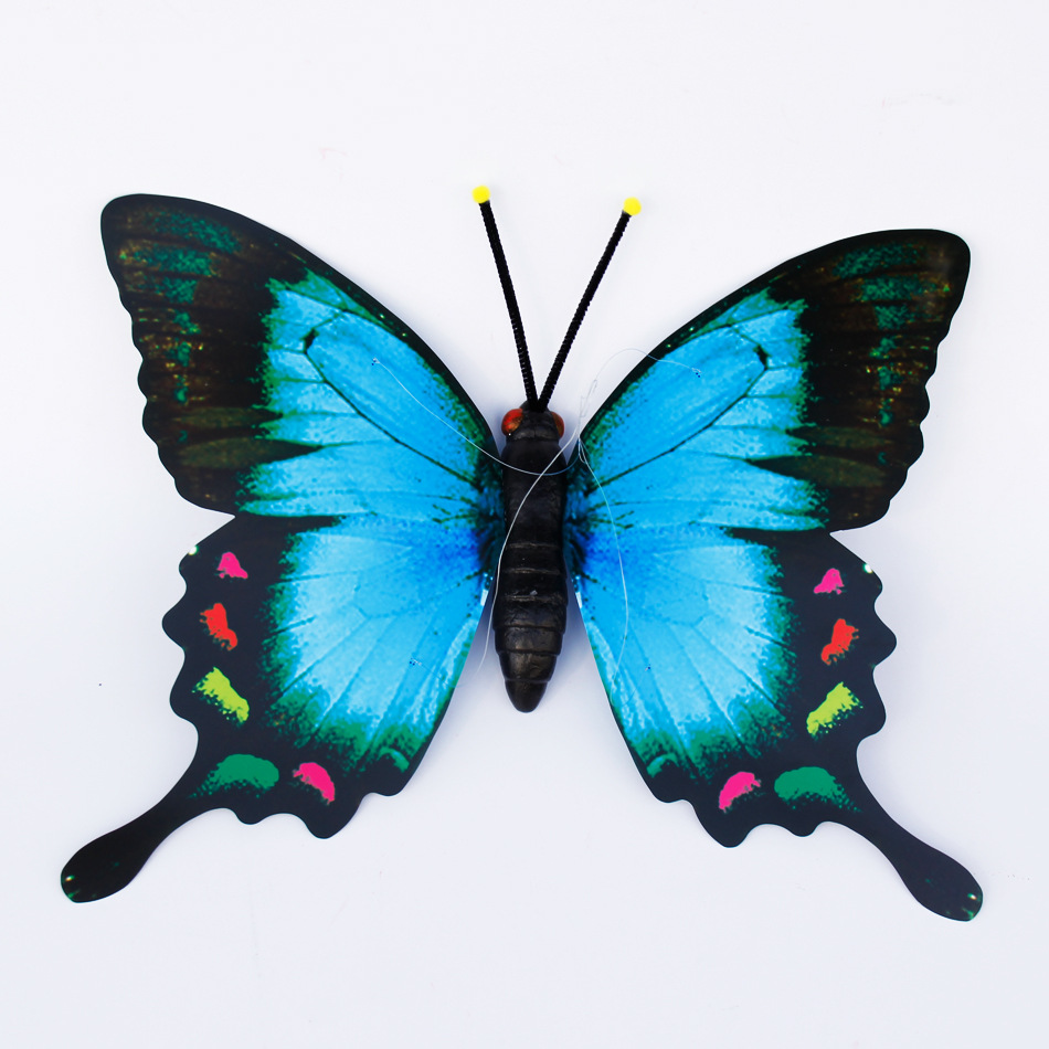 高仿真大蝴蝶商业装饰 创意模型结婚婚庆蝴蝶 幼儿园舞蹈道具批发