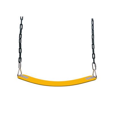 户外eva秋千板 不锈钢三角扣秋千 带链条秋千板