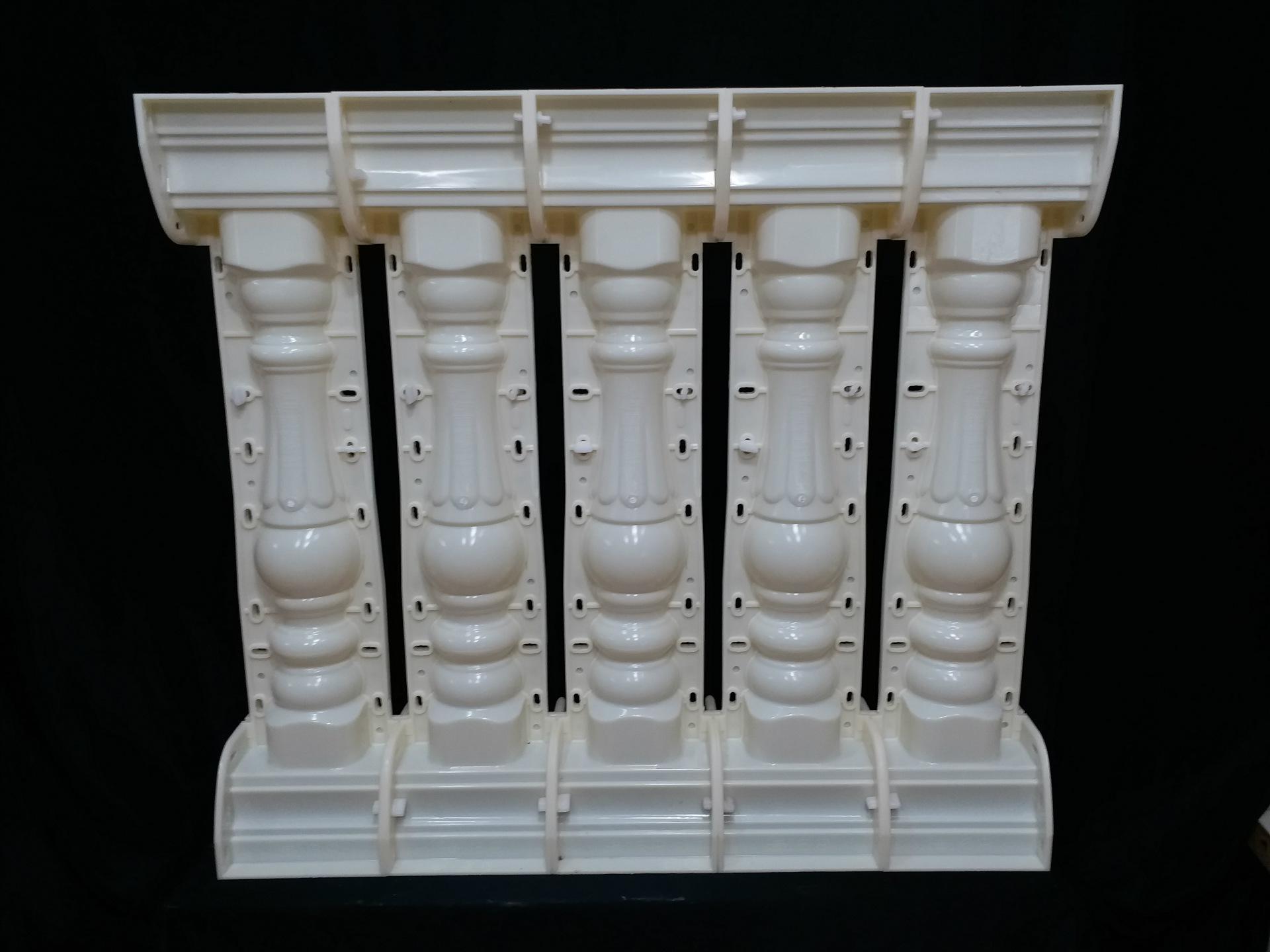 栏杆现浇水泥花瓶柱塑料栏杆模具阳台护栏扶手围栏欧式罗马柱模具