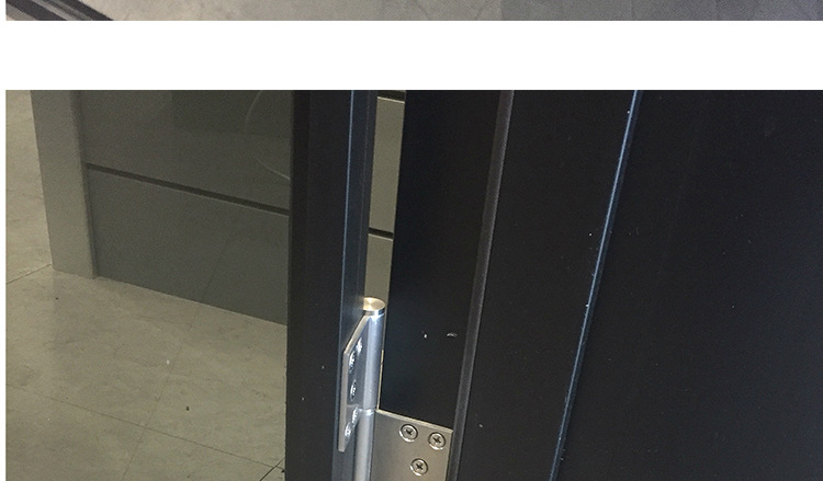 极简超窄边玻璃门细边黑色框厕所平开门铝合金卫生间门厂家定制