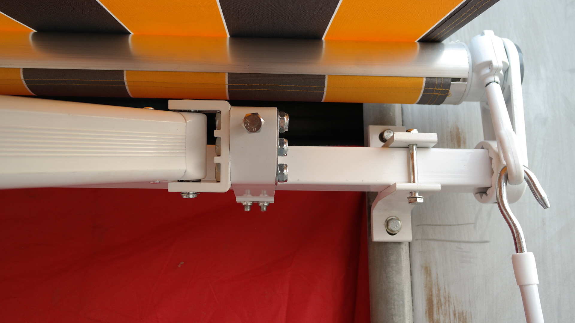 户外智能高端电动自动曲臂式气压杆伸缩遮阳篷雨棚大排档伸缩雨棚