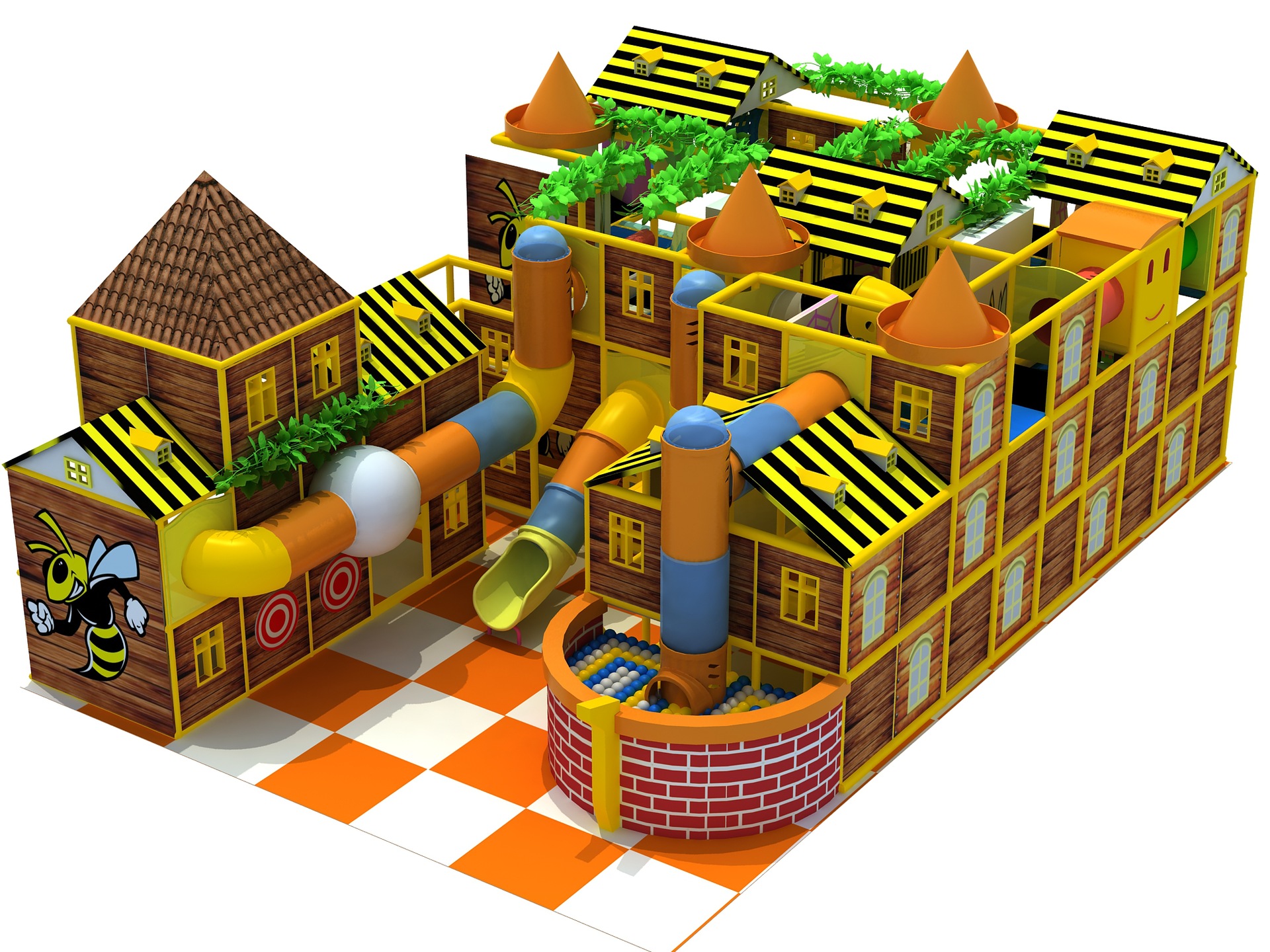 淘气堡儿童闯关 成都儿童淘气堡设备 室内淘气堡儿童游乐园厂家