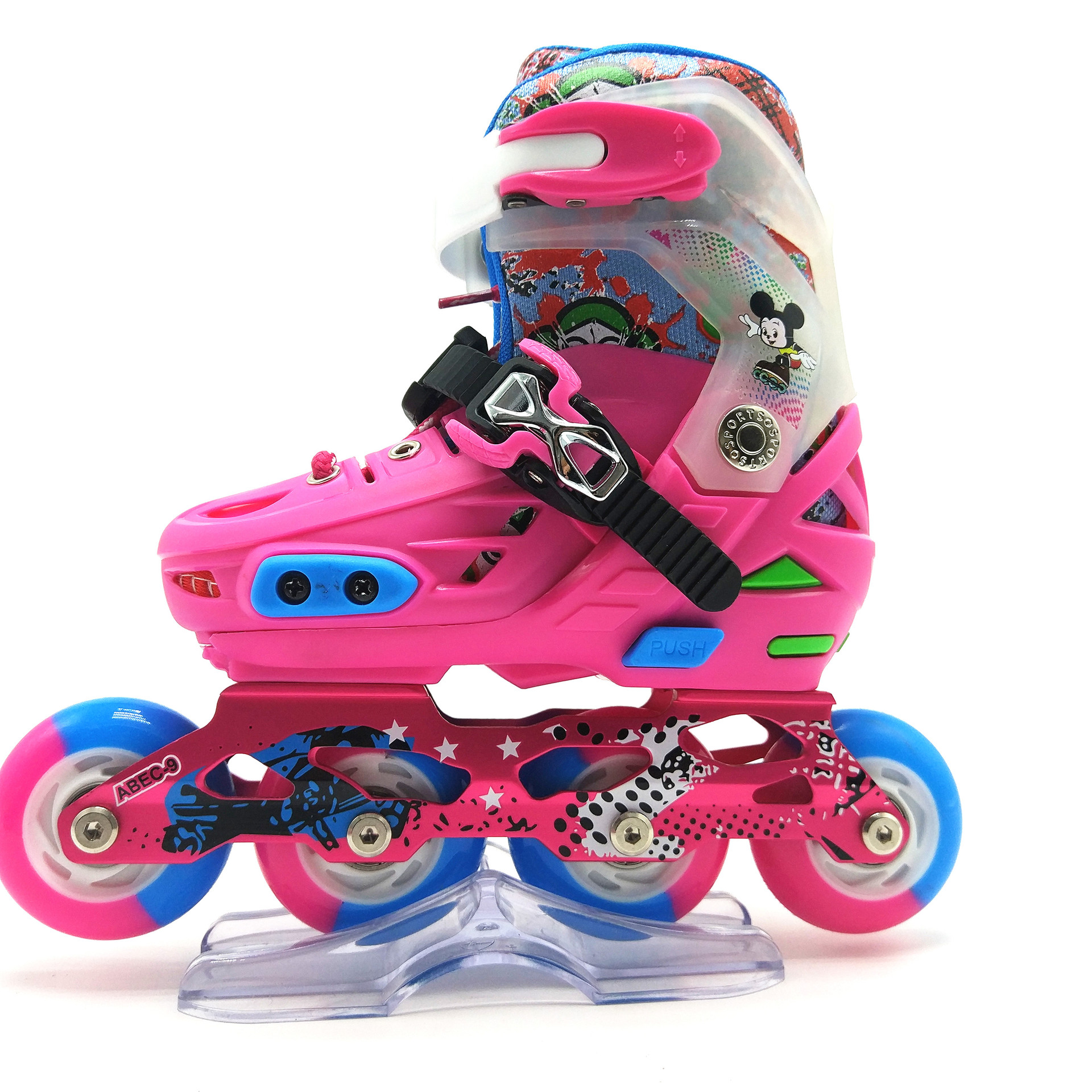 特价儿童溜冰鞋男女轮滑鞋成人滑轮速滑旱冰鞋厂家现货批发价五折