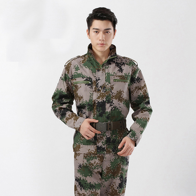 厂家直销平纹97丛林数码迷彩服套装 作训服 户外军迷彩服套装