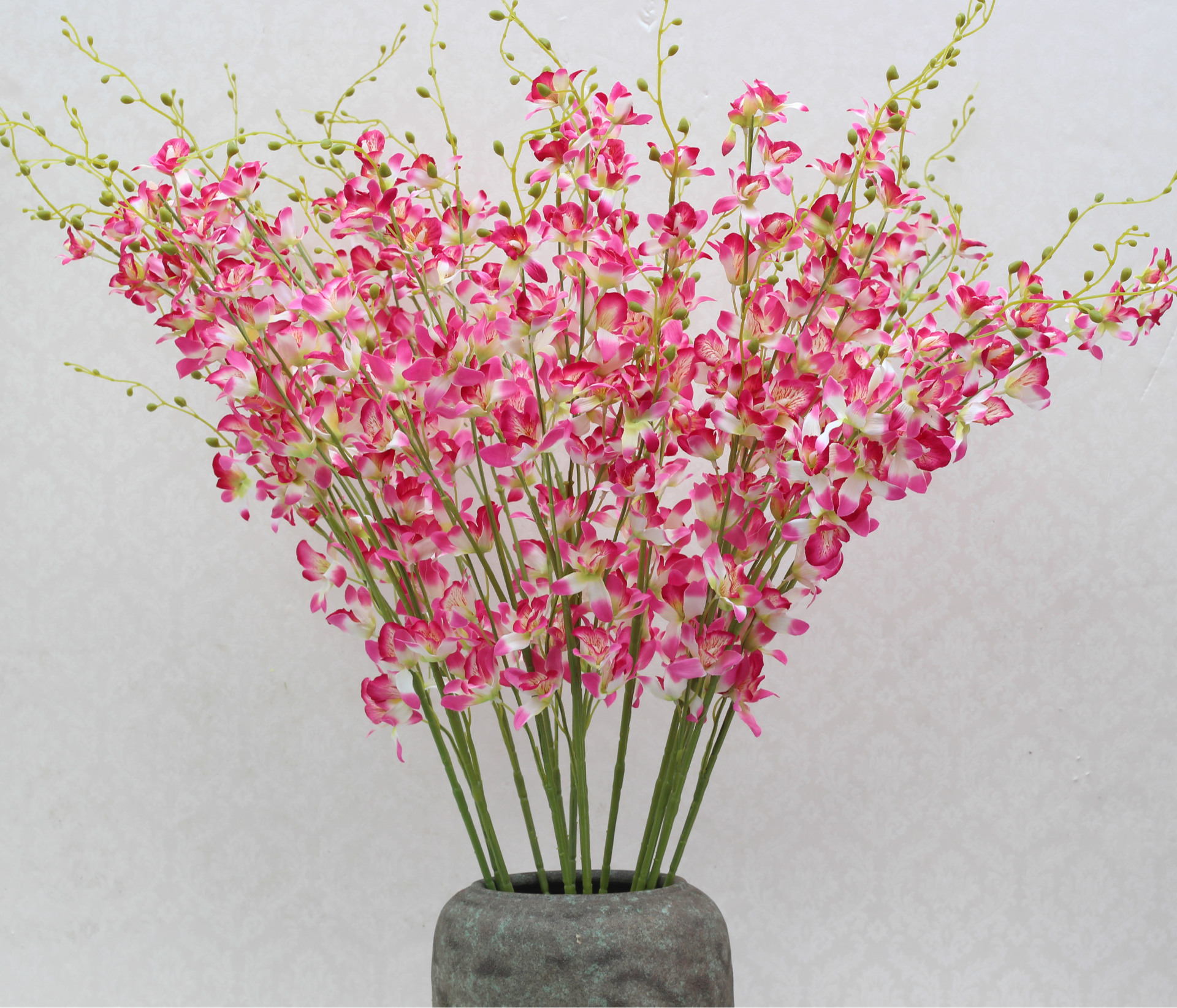 仿真花仿真兰花小洋兰文心兰三叉兰石斛婚庆家居客厅酒店摄影