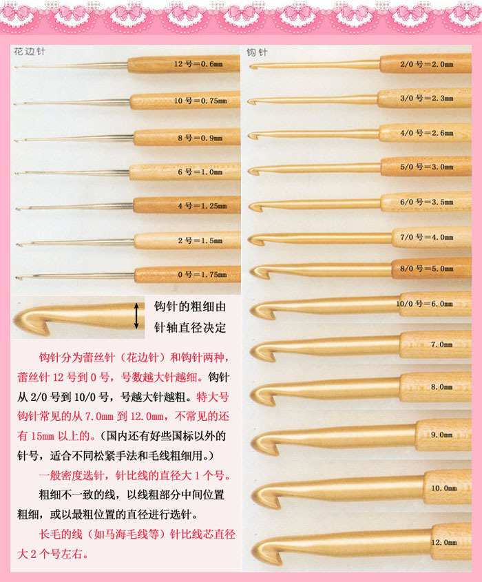 彩色糖果塑料钩针/abs花边针/塑胶蕾丝针/编织工具-阿里巴巴