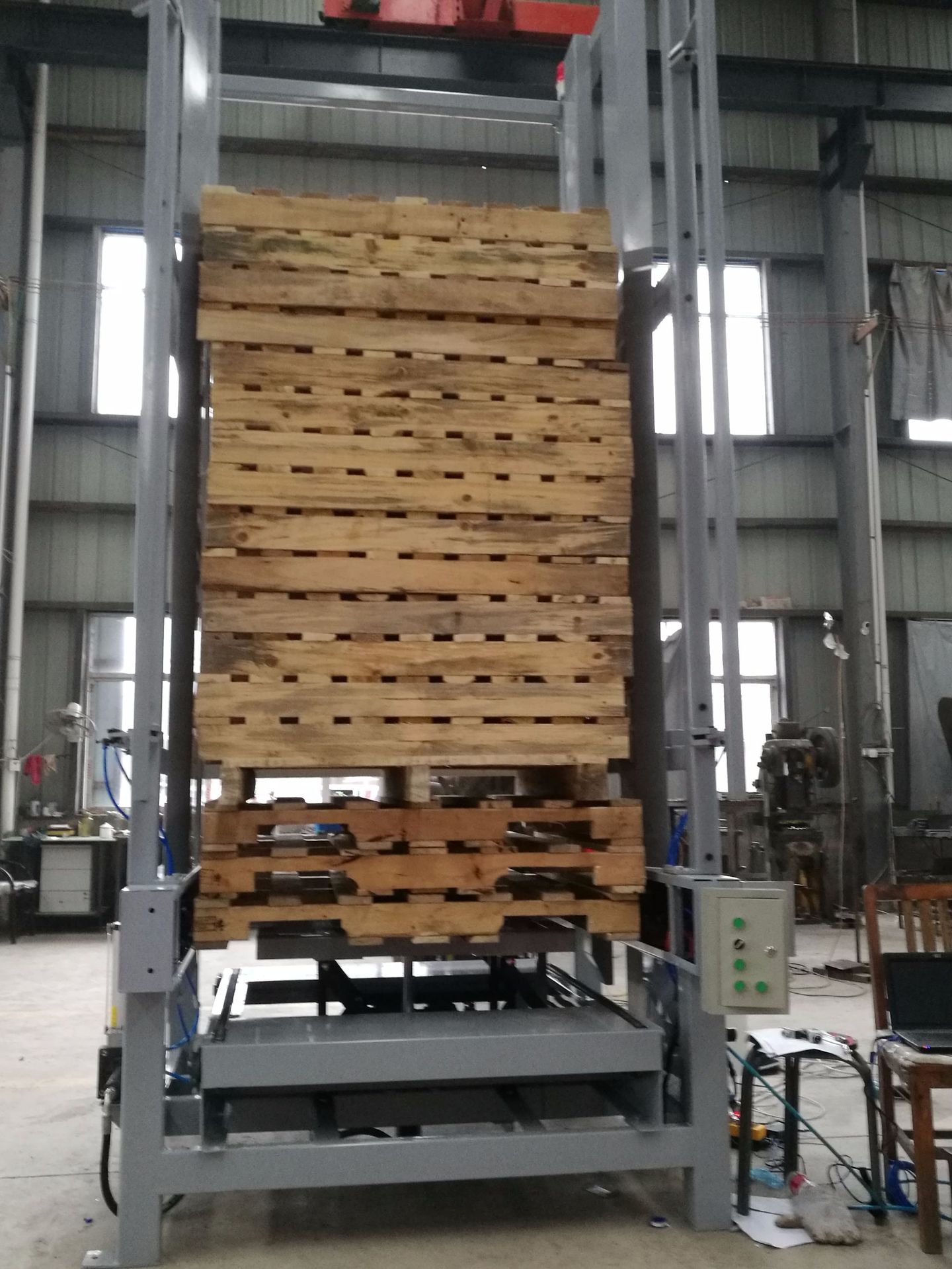 托盘折剁机 空托盘拆码垛机 全自动小型码垛机加工定制