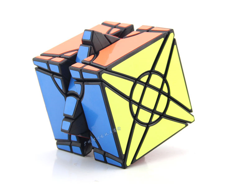 魔域移棱时光轮魔方黑色 moyu创意三阶移棱混元异型魔方广州批发