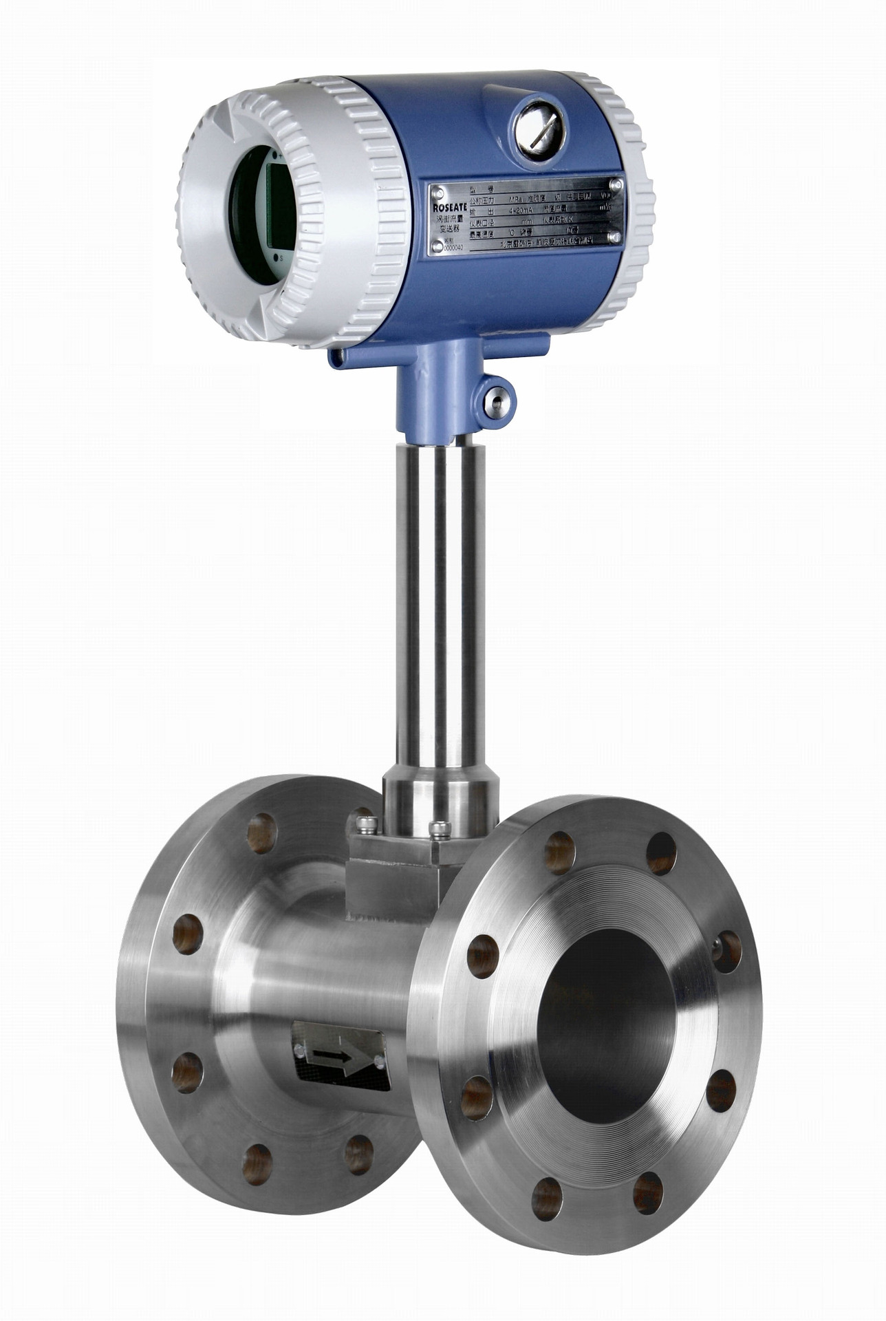 电磁流量计智能485纸浆泥浆电镀污水管道流量计液体水电磁流量计