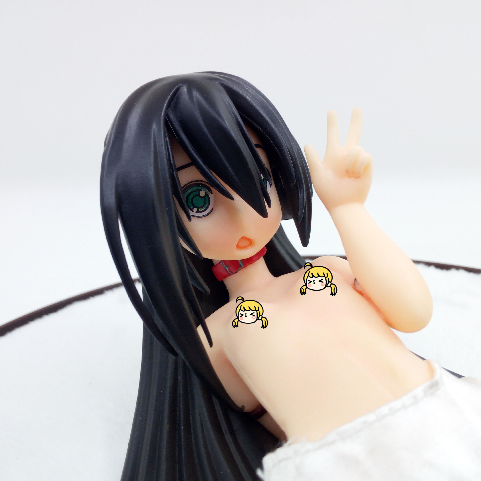 好彩动漫手办批发 绅士 宅男 模型 冈山 眼罩版 手办