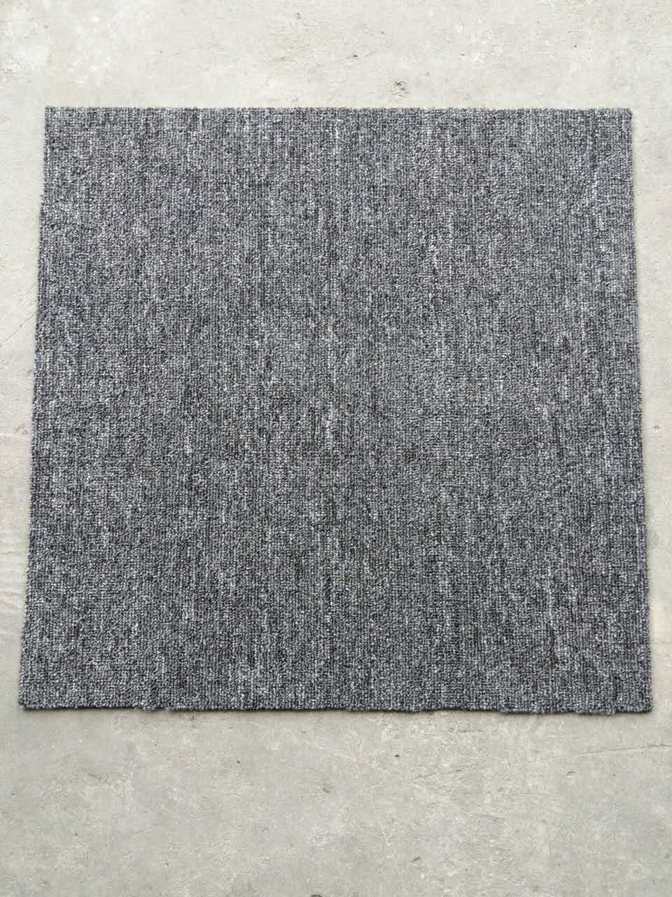 办公用工程地毯沥青底商用畅销拼块毯阻燃吸音防滑会议室方块地毯