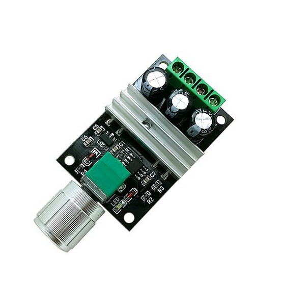 pwm直流电机调速器6v12v24v28v3a调速开关直流电机