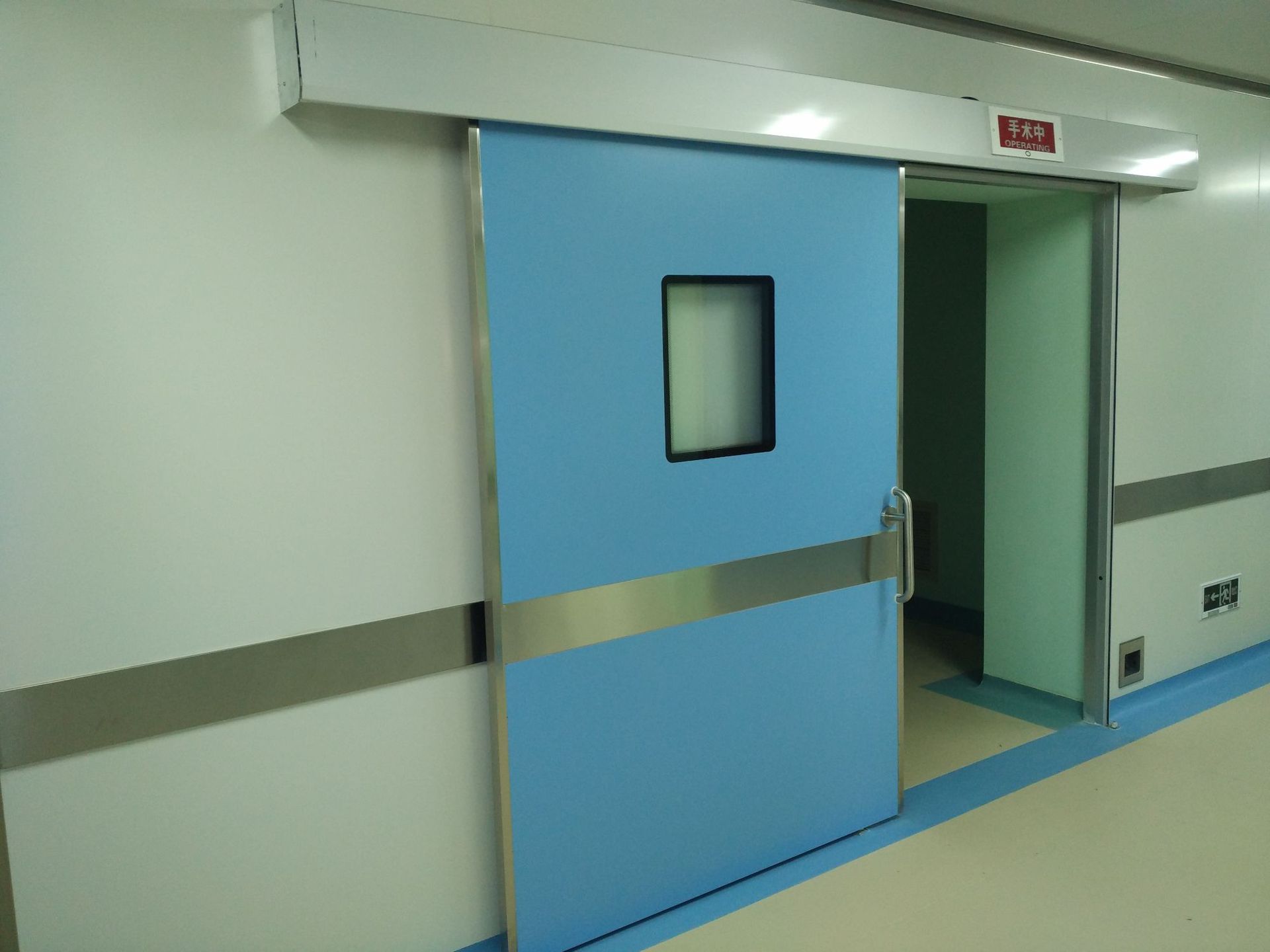 精品推荐双开电动气密门 钢制感应门 钢制电动门 医院防护电动门