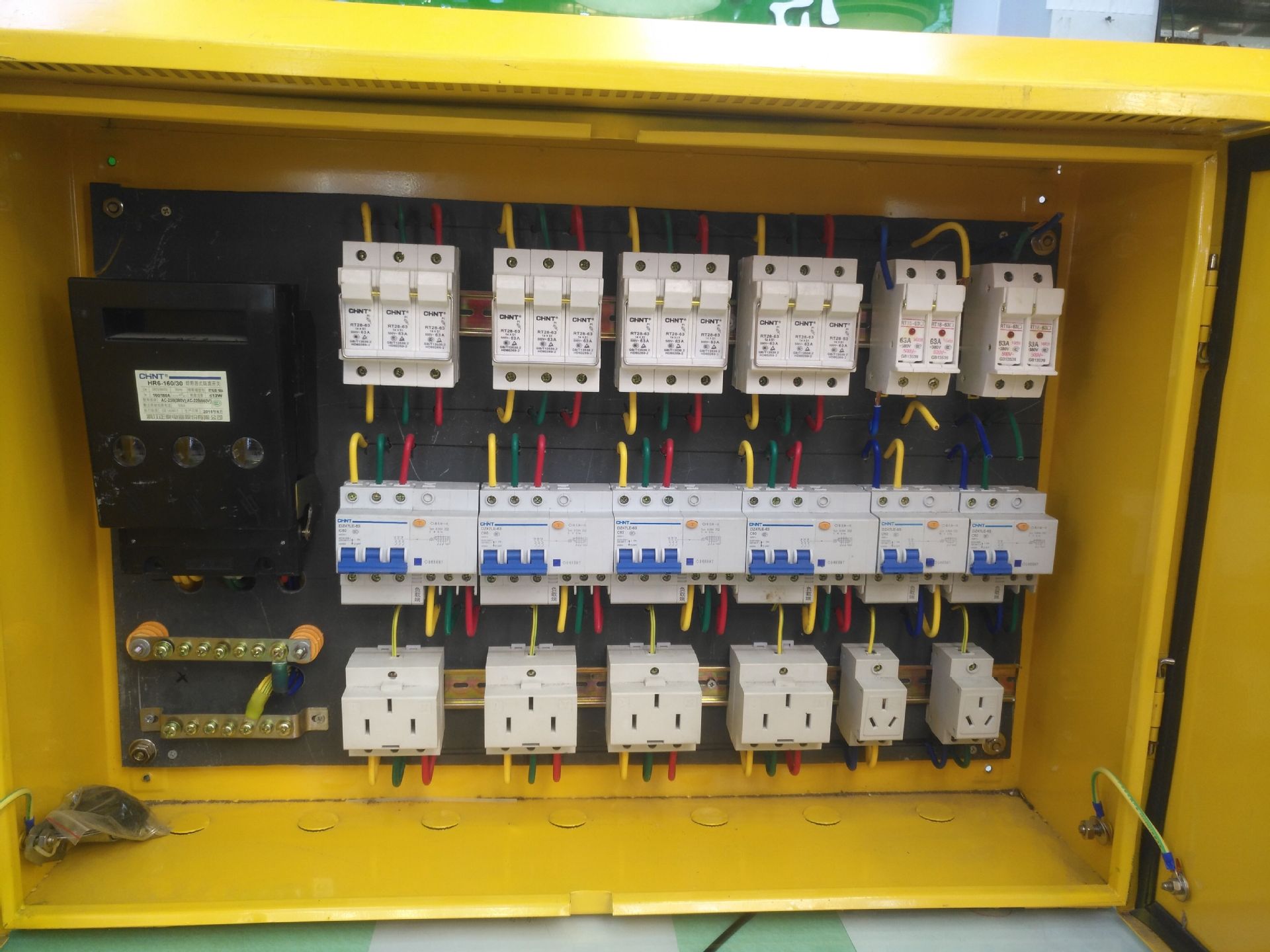 建筑工地临时配电箱 ggd配电柜 三级配电箱防水防爆可定制