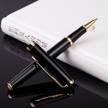 希尔Z196黑色中性笔商务礼品金属宝珠笔可定制logo水笔签字笔