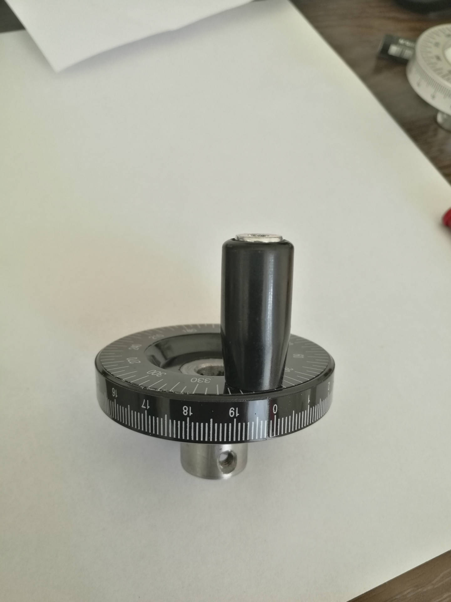 厂家供应刻度手轮 带角度刻度手轮 胶木手轮 机械配件 10*63