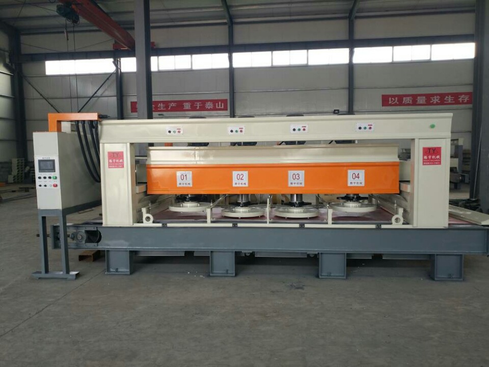 金百特定厚机石材石英石人造石水泥板校平机自动定厚