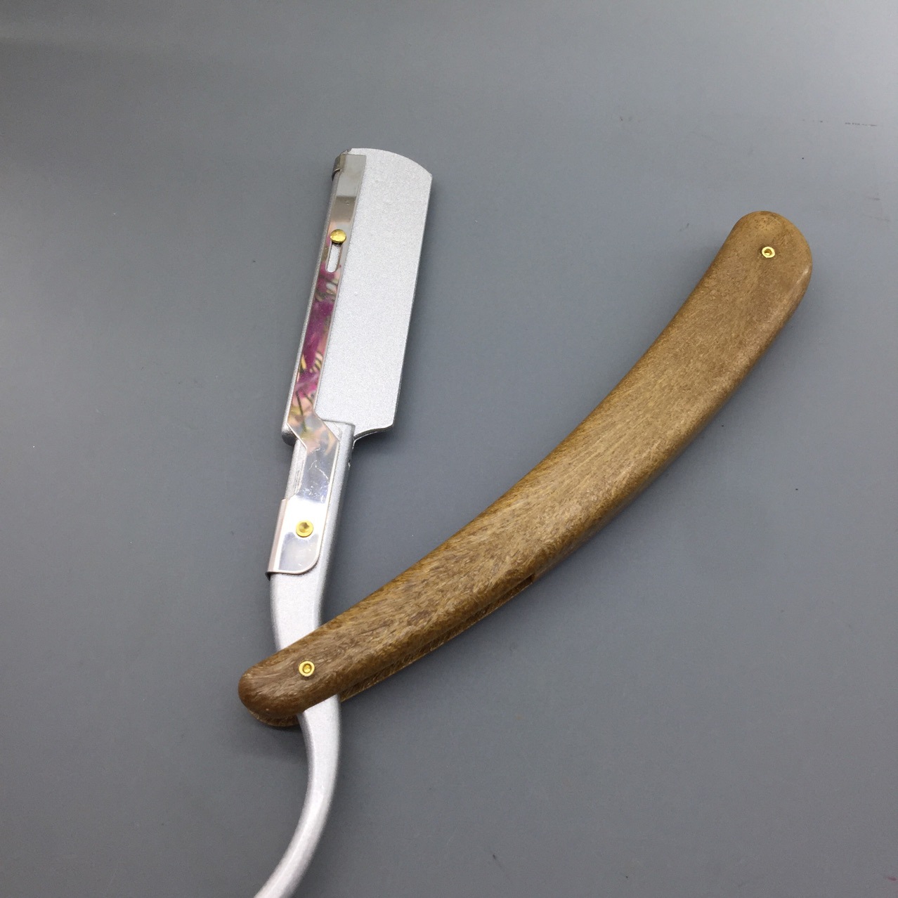 丽尔达老式长刀片手动刮刀剃头刀美发刮胡剃须刀理发刀片刮脸修眉