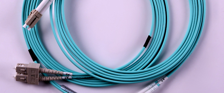 安普康ampcom万兆多模光纤跳线lc-lc电信级om3双芯10米 支持定制