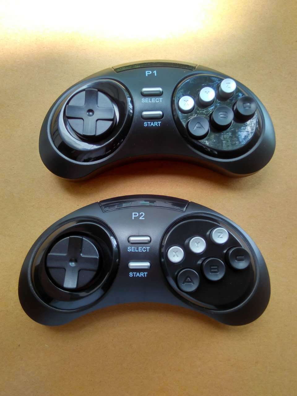 经典怀旧家用游戏机md2 高清输出 插卡2.4g双无线手柄超级世嘉机