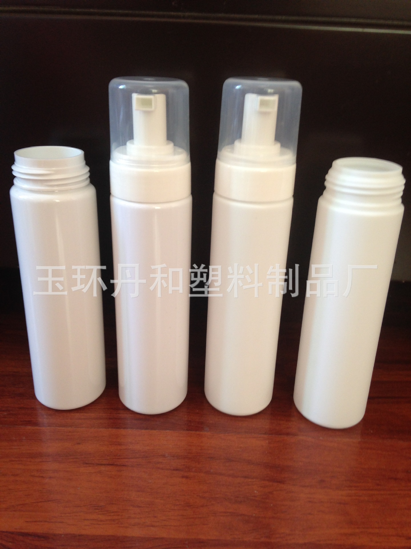 供有颜色180ml pet圆形三角方形嘴泵头羽绒服护发素干洗剂摩丝瓶