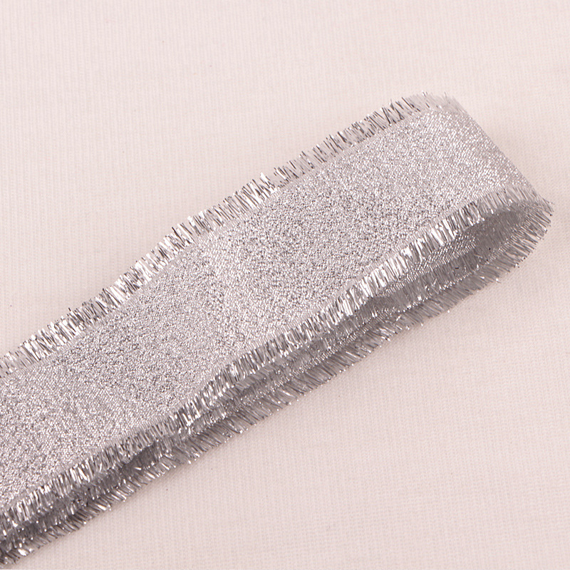 16mm25mm38mm金葱丝边葱带 银葱丝边葱带 新款更高档葱带厂家批发