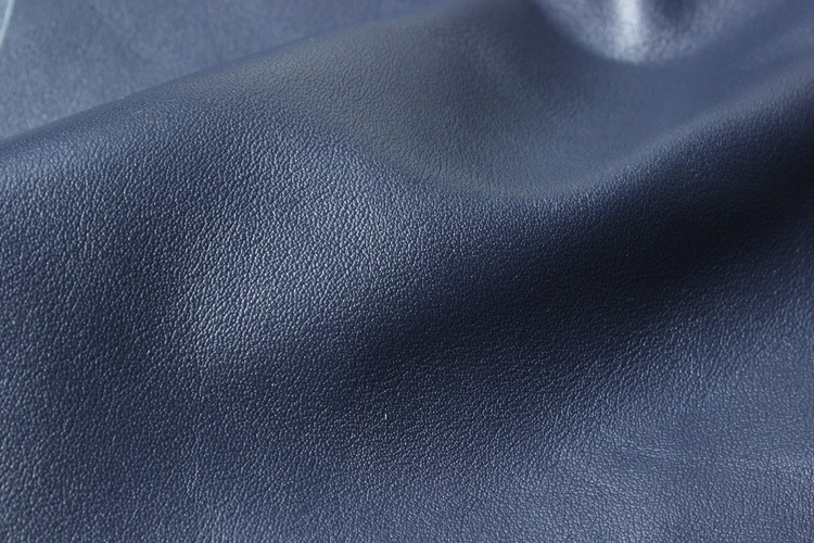 纳帕纹头层牛皮 真皮面料平纹细纹皮料整张全粒面黄牛皮厂家批发