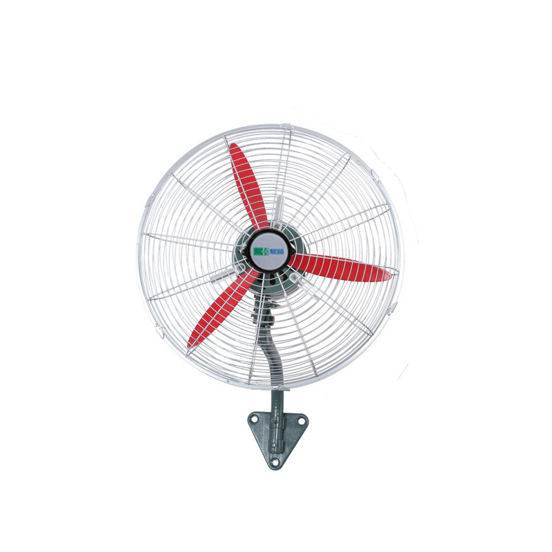 耀扬纯铜红叶大功率牛角扇 超大风力落地扇工厂挂壁强力摇头壁扇