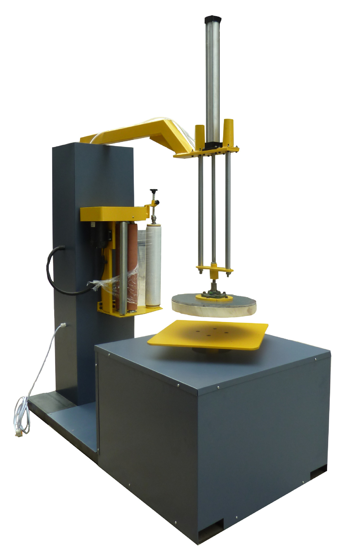 全自动托盘缠绕机小型自动缠绕机自动缠绕包装机打包机厂家订做
