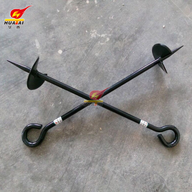 华泰全埋式固定地锚栓螺旋地锚钻埋入式地锚电线杆地锚套管地锚