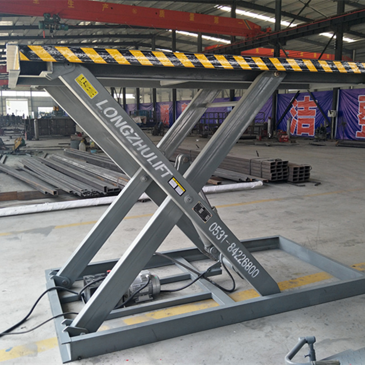龙铸液压机械定制23568吨固定剪叉式升降机车间用电动液压升降平台