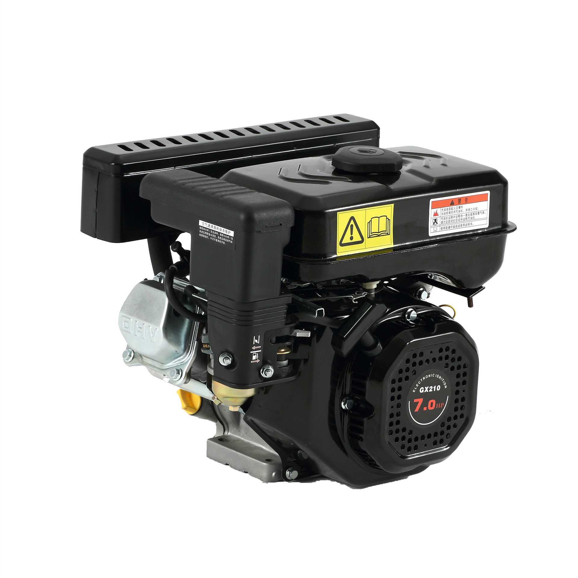 厂家直销采购批发雅马哈7hp170f四冲程油滤式gx210汽油机