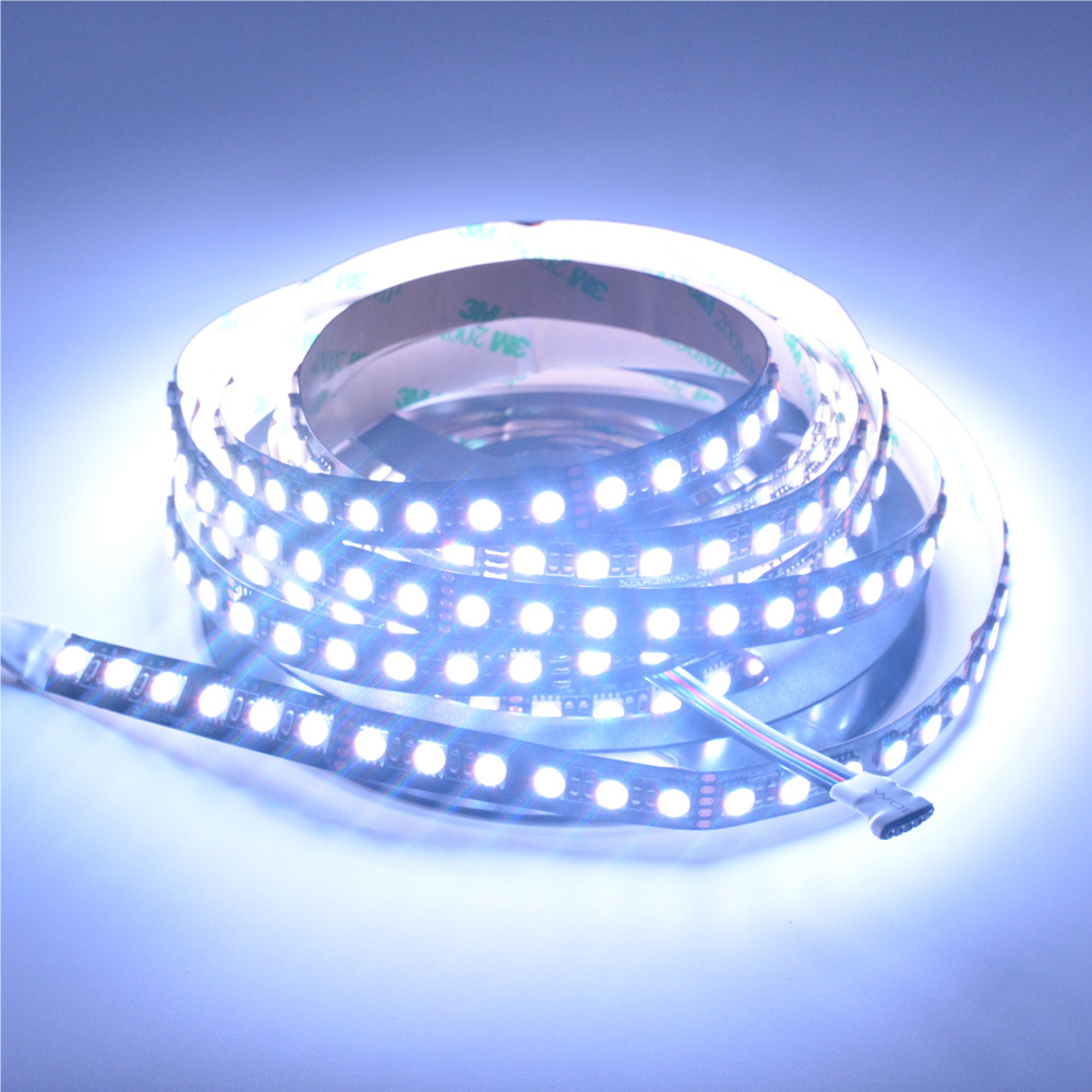 厂家直销5050单颗rgbw高亮软灯带ledrgbcw软灯条96灯rgbww灯条
