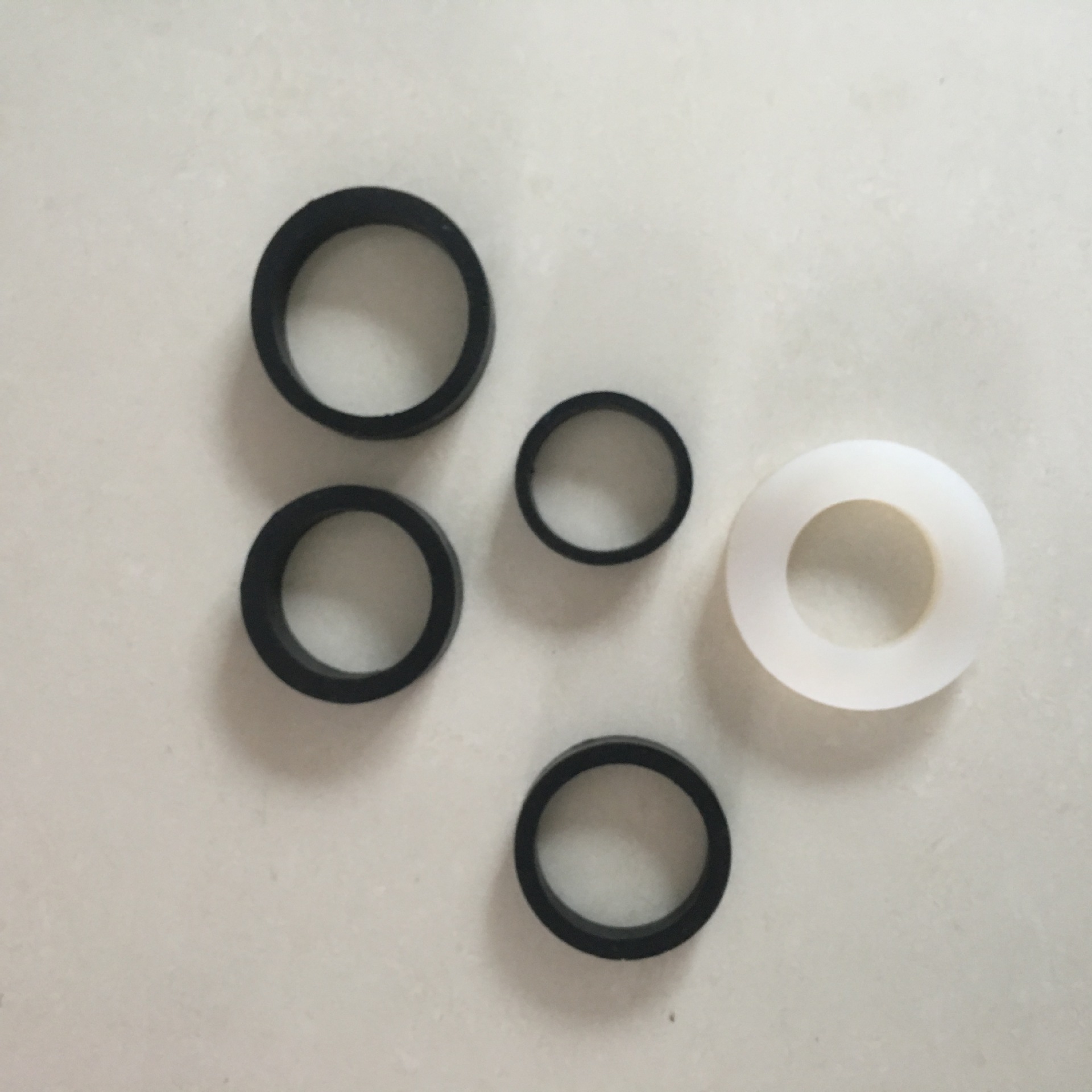 缓冲托辊橡胶圈橡胶胶圈小橡胶圈橡胶圈密封橡胶套减震定制