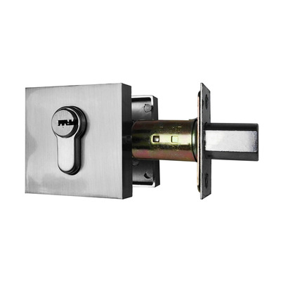 呆锁 闭锁 锌合金闭锁锌合金呆锁 单头门锁 辅助锁deadbolt locks