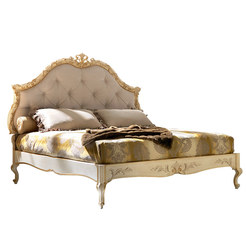 美威家具欧式床实木双人床新古典公主床美式乡村床简欧床主卧家具