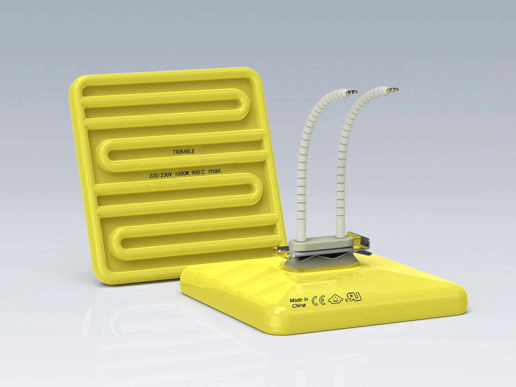 厂家专业生产陶瓷加热器120*120 220v650w陶瓷加热板
