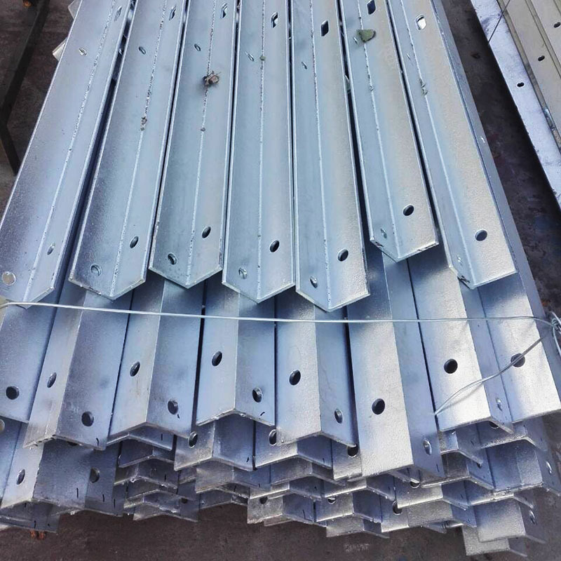 k山东固联电线杆顶部横向固定的角铁 厂家销售横担