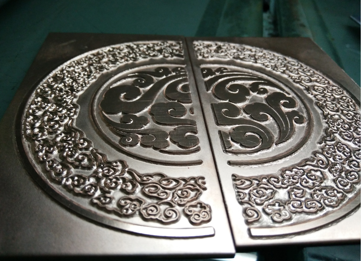 烫金铜板铜模 凹凸板 浮雕板 雕刻铜模 巧克力 饼干 蛋糕盒 烫金