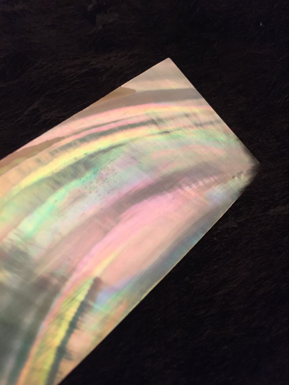 贝壳马赛克厂家 贝壳片螺钿片七彩河贝薄片diy饰品家具镶嵌装