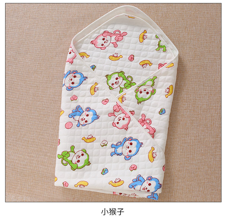 香香侠 新生儿包巾包布纯棉秋冬婴儿抱被抱毯抱布宝宝包被裹布襁
